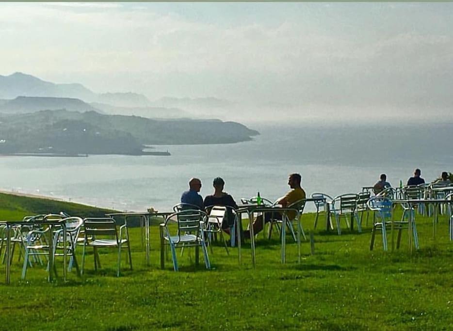 サン・ビセンテ・デ・ラ・バルケラTerraza Y Piscina Con Vistas Espectaculares Al Mar Parking Cubiertoアパートメント エクステリア 写真