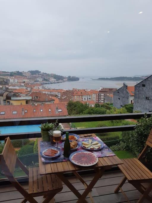 サン・ビセンテ・デ・ラ・バルケラTerraza Y Piscina Con Vistas Espectaculares Al Mar Parking Cubiertoアパートメント エクステリア 写真