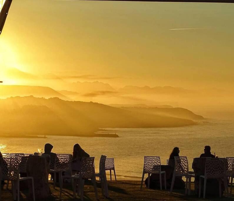 サン・ビセンテ・デ・ラ・バルケラTerraza Y Piscina Con Vistas Espectaculares Al Mar Parking Cubiertoアパートメント エクステリア 写真